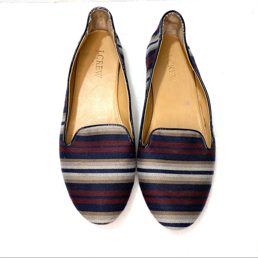 J. Crew Factory Striped Flats